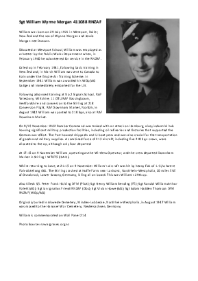 A preview of a PDF biography for Morgan, William Wynne